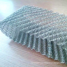 Pure nickel/titanium/copper gas-liquid knitted filter wire mesh